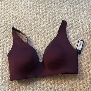 Seamless Purple Bra